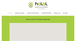 Desktop Screenshot of halaladvocates.org